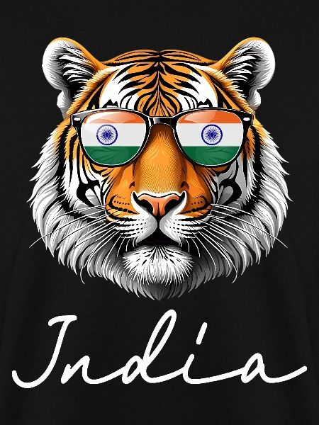 Souvenir Tiger Indianerflagge