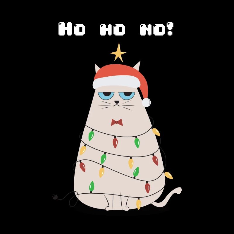 Christmas grumpy cat