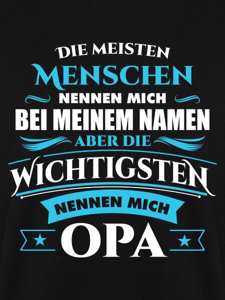 Opa Großvater Opi Name
