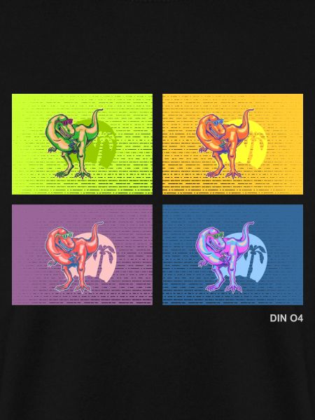 DIN O4 (Saurier-Pop-Art-Edition)
