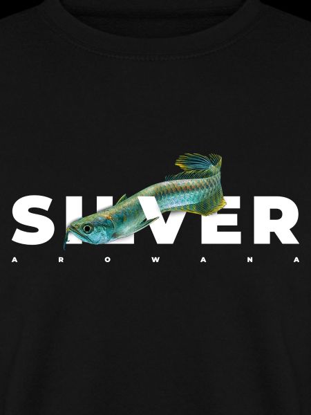 Silberner Arowana Monster Fischhüter