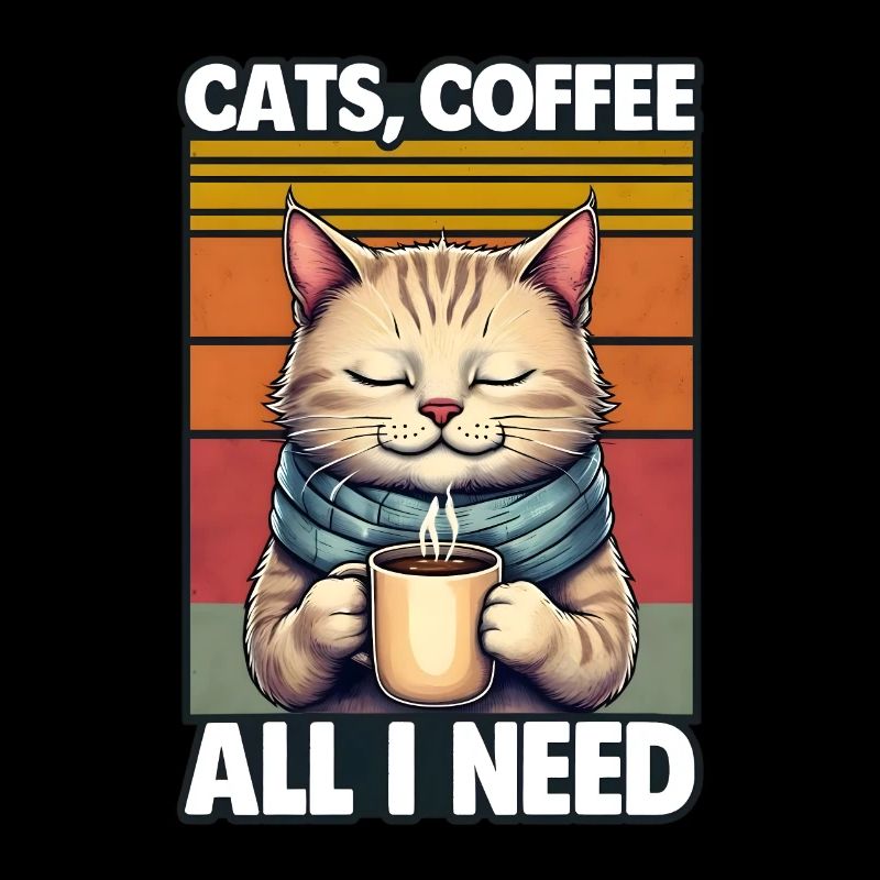 Drôle Chat Art Chat Propriétaire Chats Café
