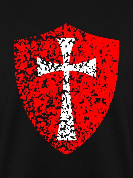 Crusader Templar cross shield