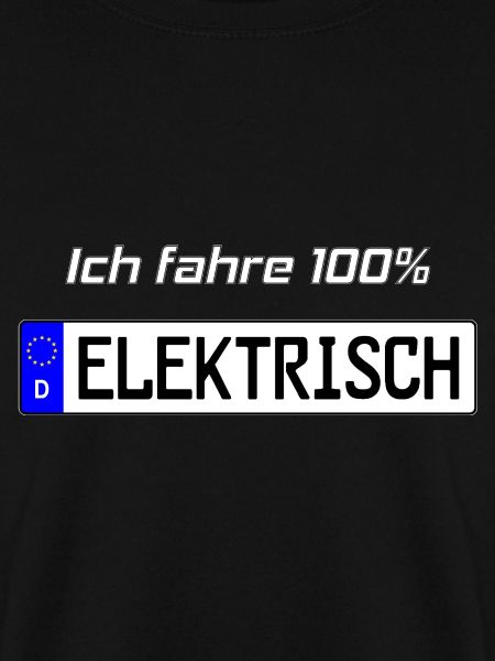 100 Prozent Elektrisch Kennzeichen