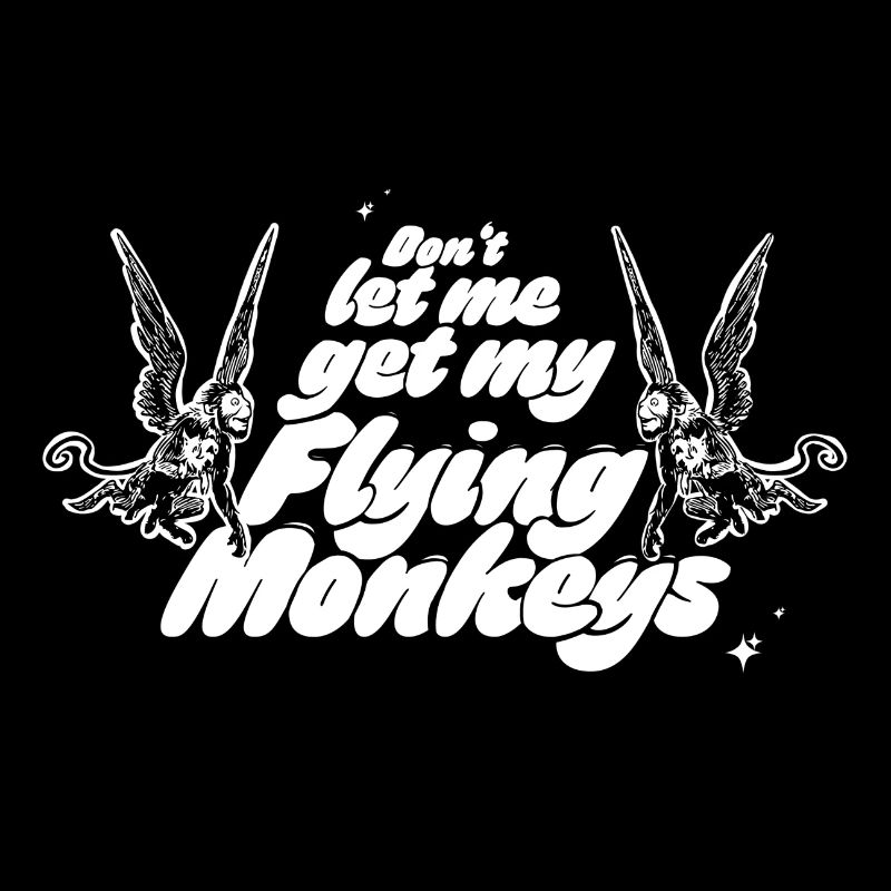 flying monkeys graffiti lettering