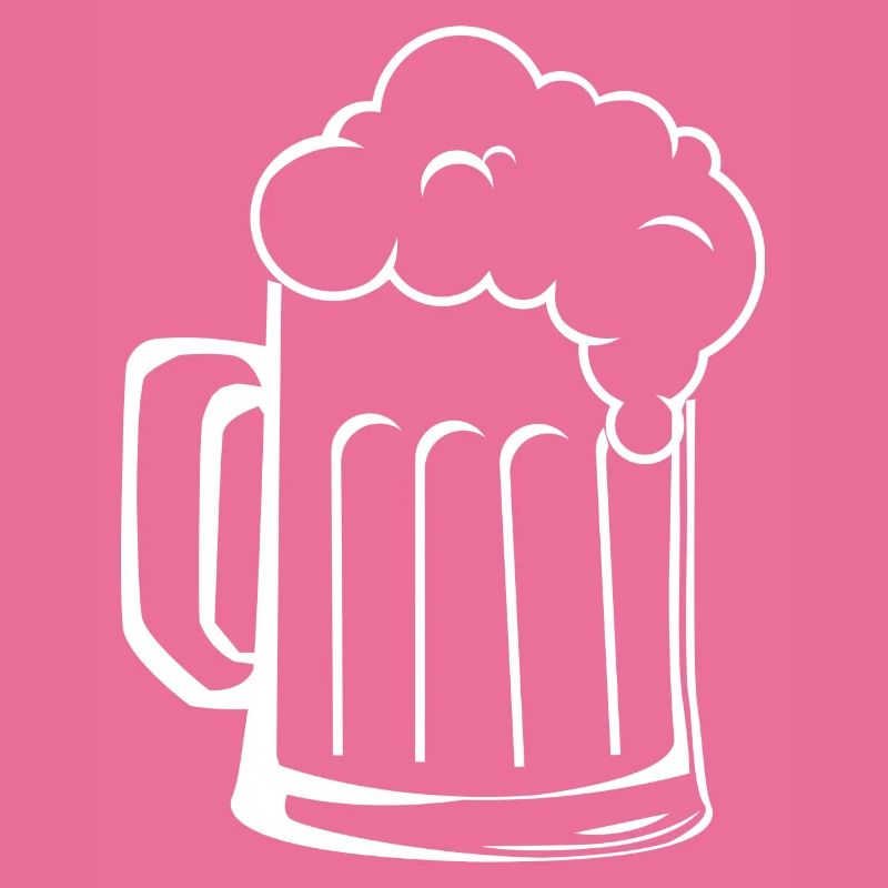 Bierglas weiss