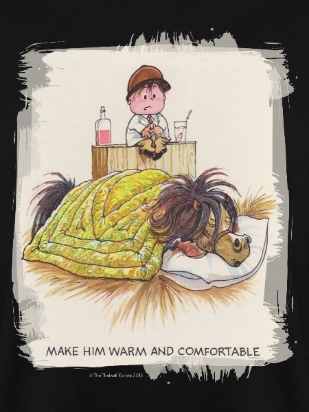Thelwell - Pony sleeping