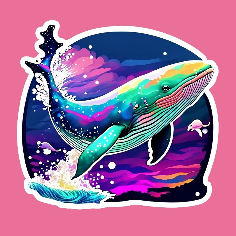 Psychedelic Whale