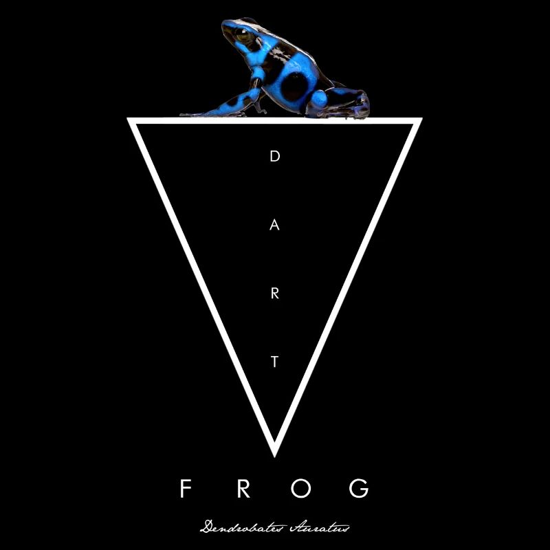 Blauer & Schwarzer Pfeilgiftfrosch Dendrobates auratus