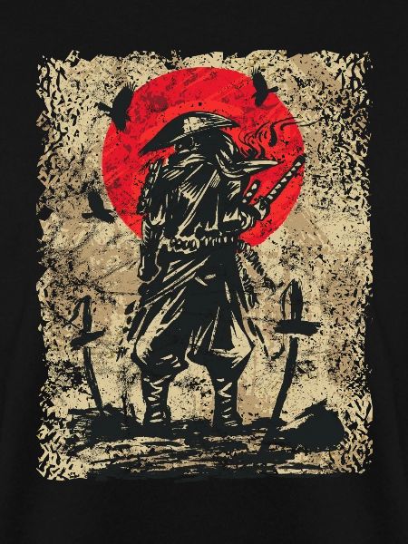 Schwertkämpfer Krieger Japanischer Samurai