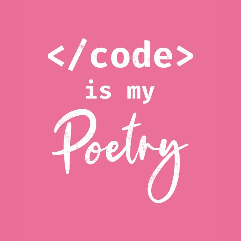 Code Is My Poetry Programmierer Coding