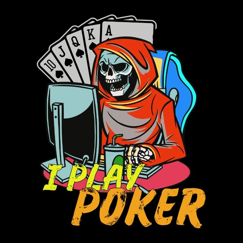Conception de poker en ligne pour les amis du poker