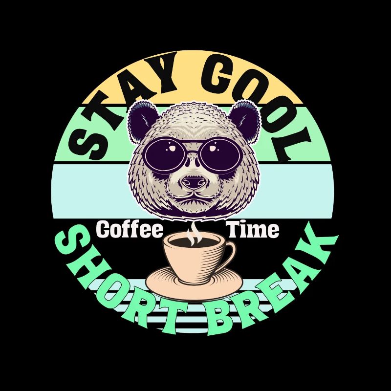 Kaffee Panda Temps de pause café Kaffee Pause