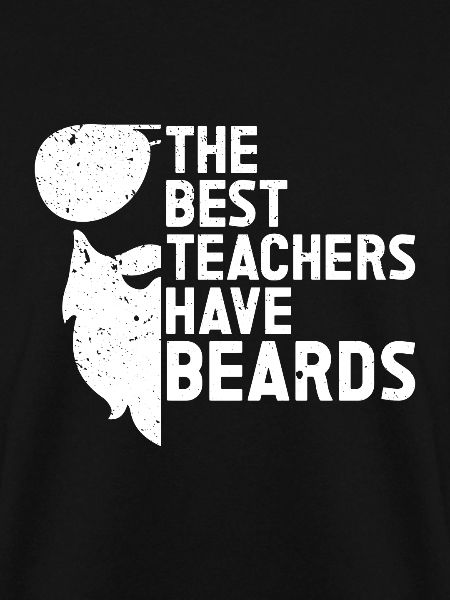 Bearded teacher