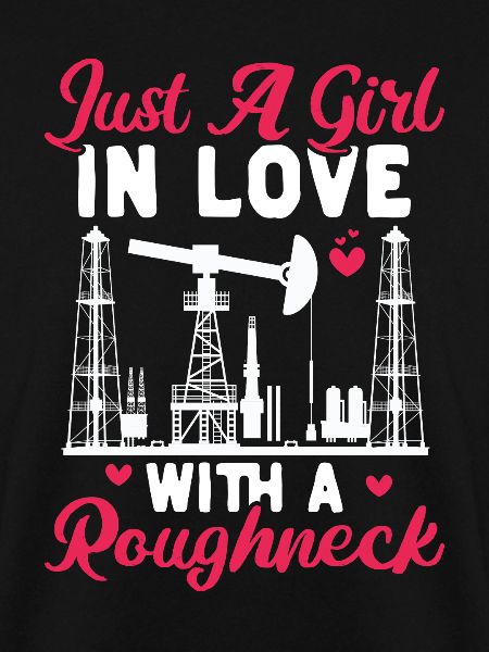 Ölfeldarbeiter Rig Roughneck Ölfeldfrau