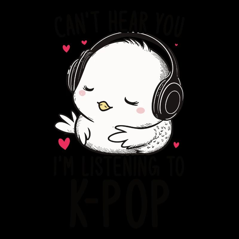 Je ne t’entends pas, j’écoute Kpop Duck K-pop