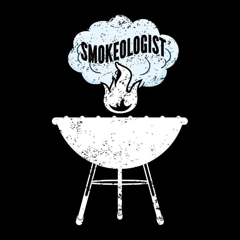 BBQ -Raucher Fleisch Grillen Lustiger