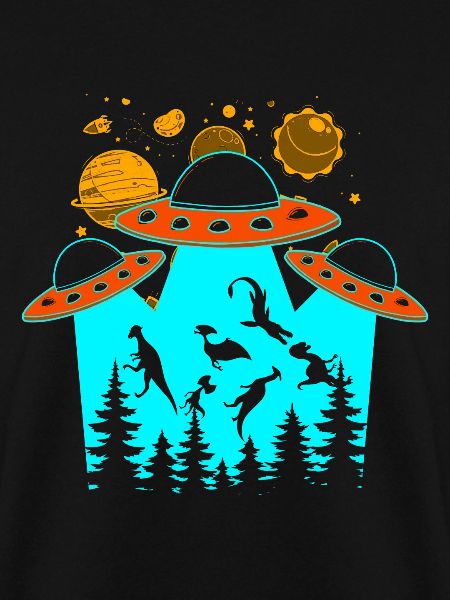 Alien Dinosaur UFO Abduction