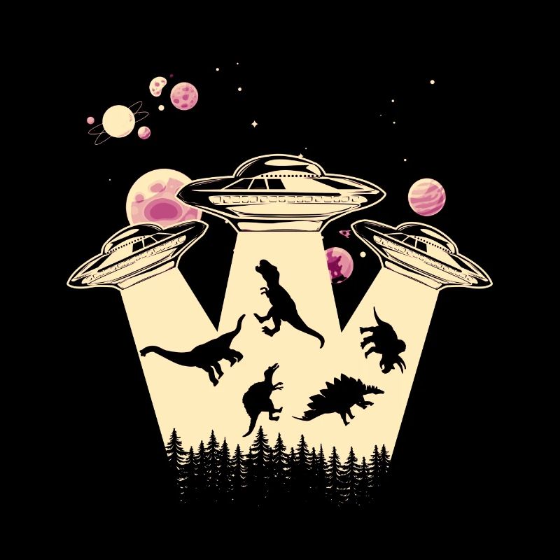 Alien Dinosaur UFO Abduction