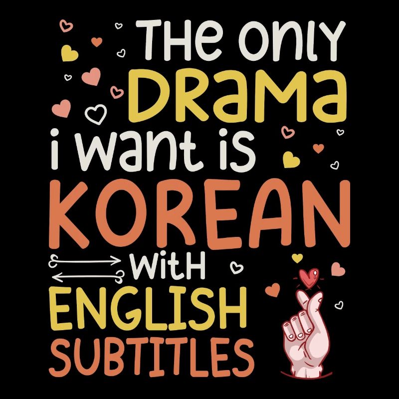 Korean Drama Merch K-Drama Lover Fan