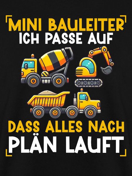 Kinder Bauleiter Projektleiter Bauunternehmer