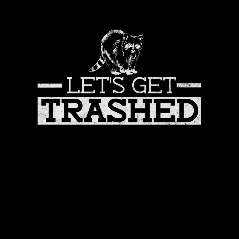 Let's Get Trashed - Lustiger Waschbär