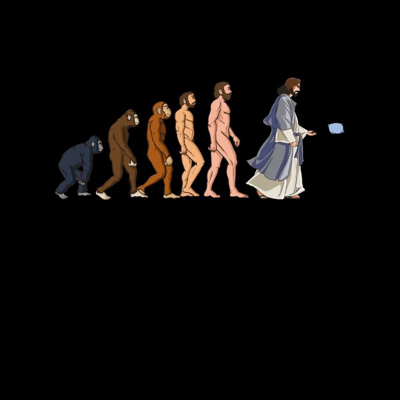 Jesus Cornhole Evolution - Lustiges Cornhole