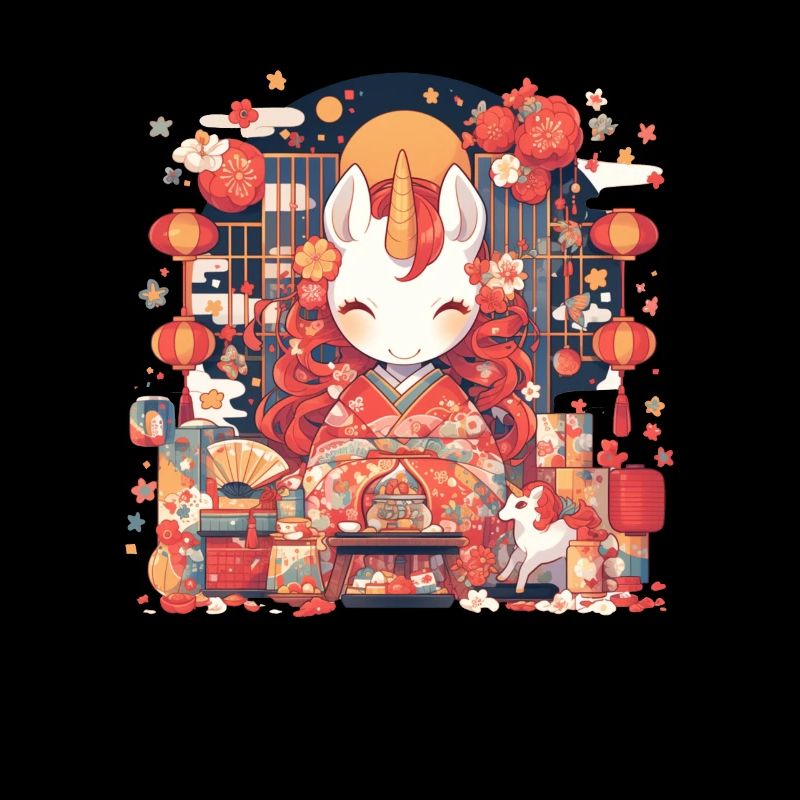 Einhorn Kawaii Japanisch