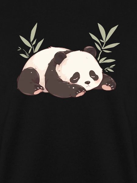 Pandabär Schlafender Japanischer Panda