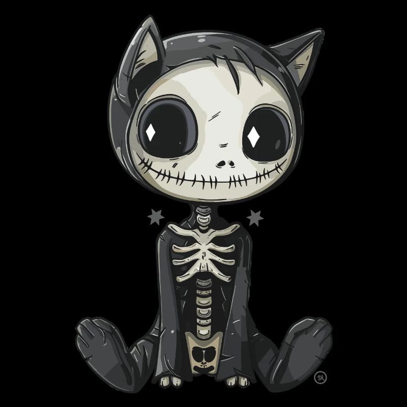Little Skull Cat