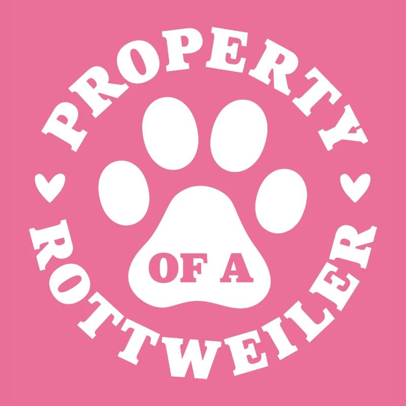 Eigentum eines Rottweilers