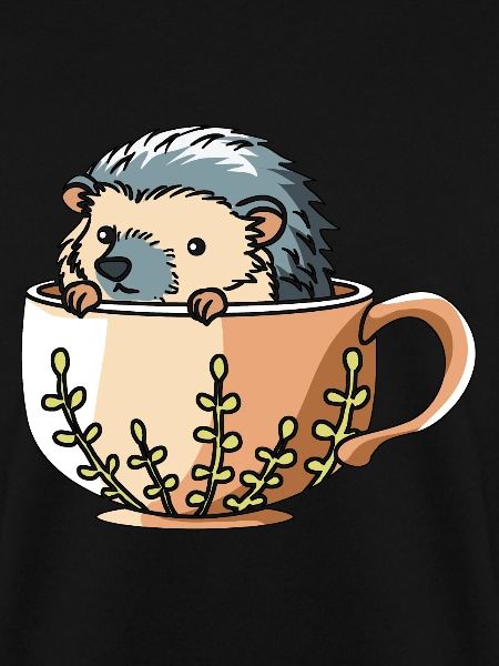 Igel mit Krug