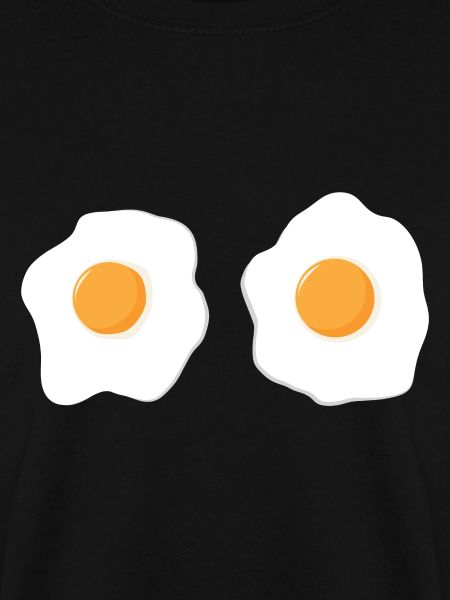 two fried eggs
