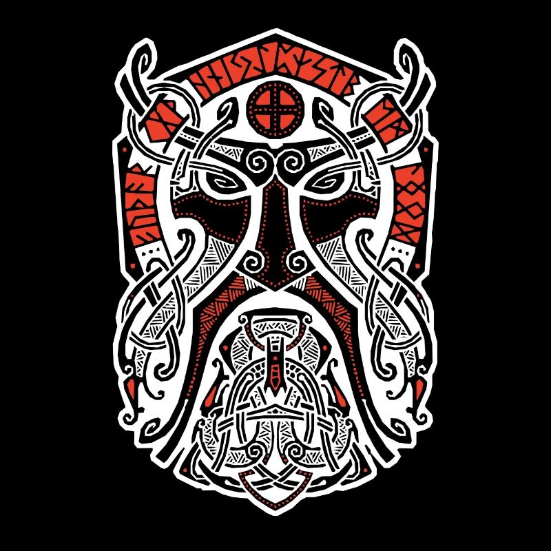 Thor mask Viking Vikings Odin Valhalla Walhalla