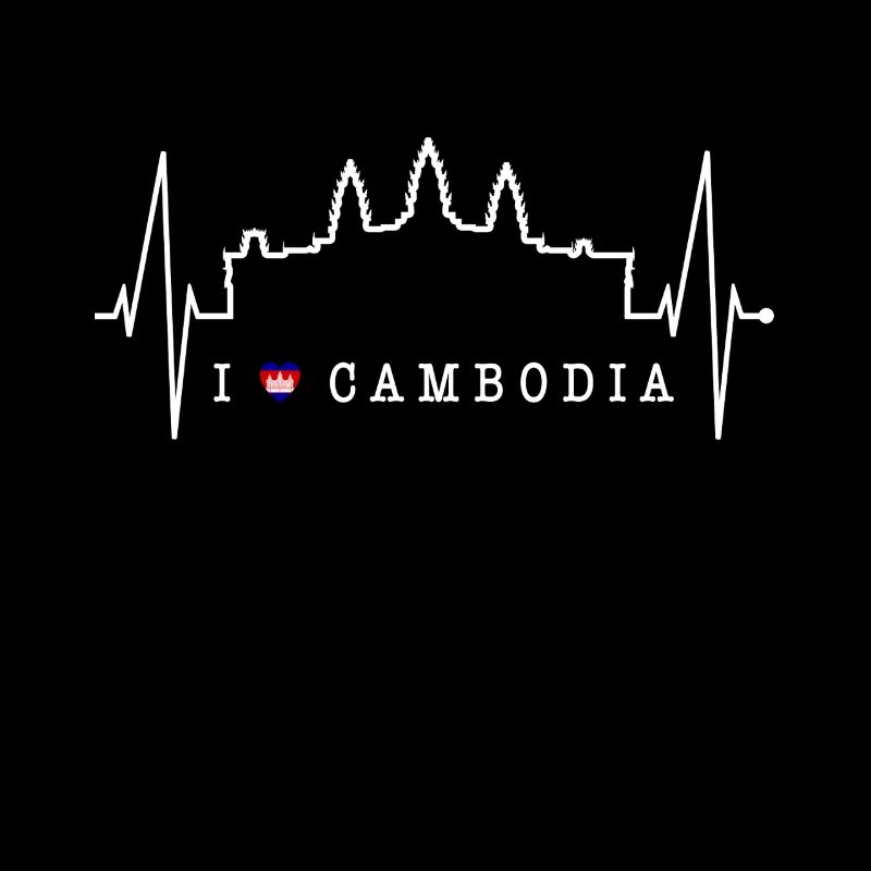 Cambodia Skyline Heartbeat Siem Raep Angkor Wat
