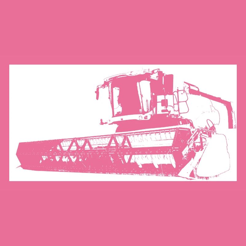 Combine grain threshing agriculture