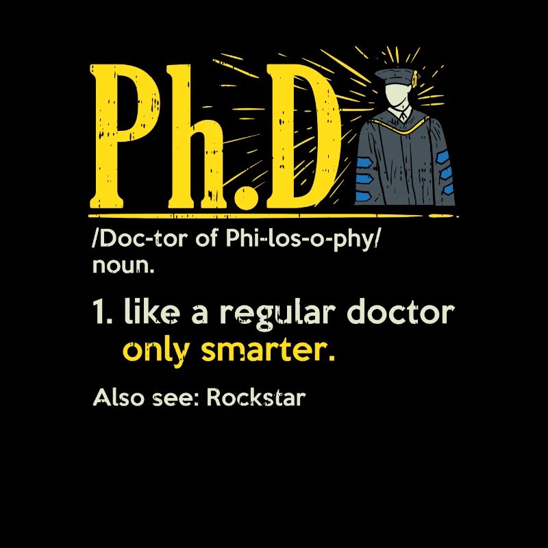 Doktor Philosophie Abschluss Ph.D