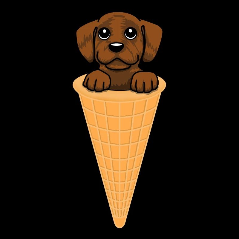 Schoko Labrador Retriever Hunderasse Hund Geschenk