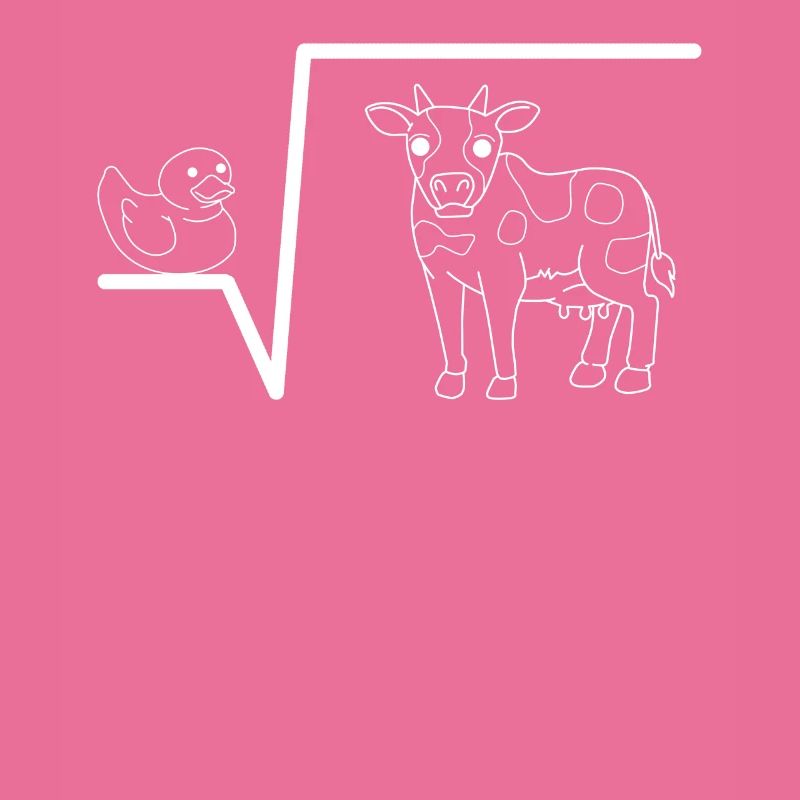 Duck Root Cow Math Jeu De Mots Math Math