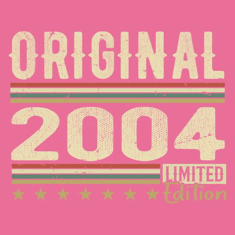 Original 2004 – Retro-Geburtstagsgeschenk 2004