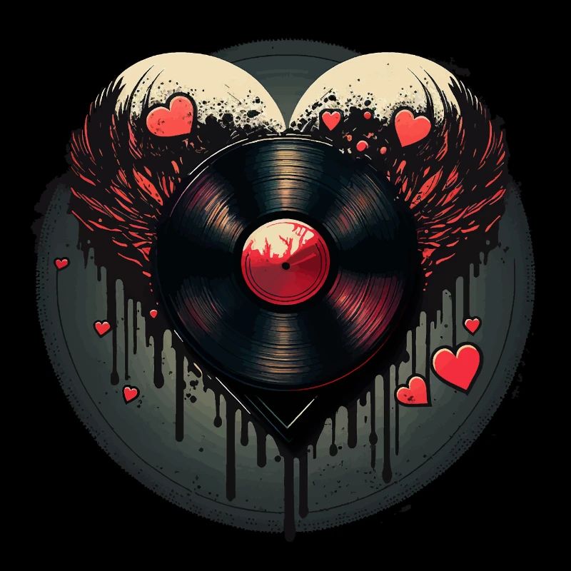 Schallplatten Sammler