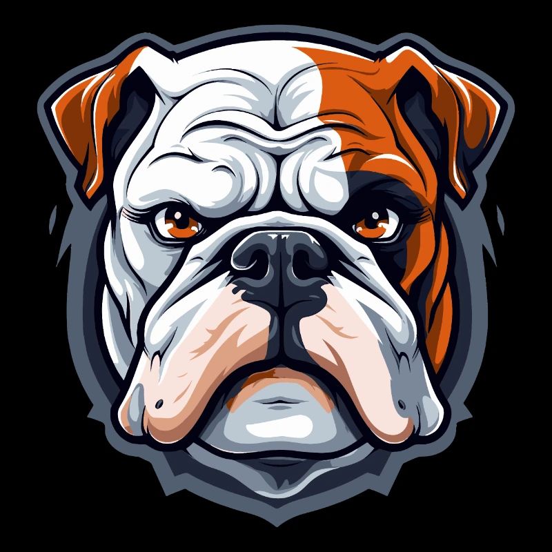 Coole Englische Bulldogge