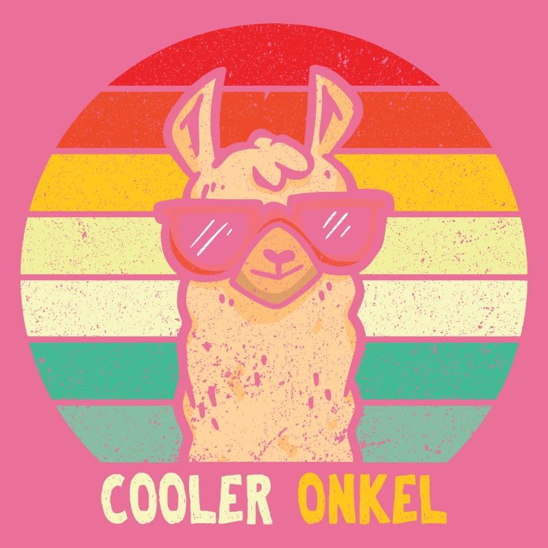 Cool Uncle Funny Uncle Alpaca Gift