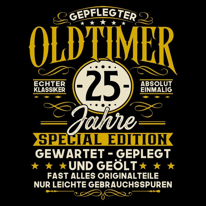25 Geburtstag Geschenk Oldtimer 25 Jahre