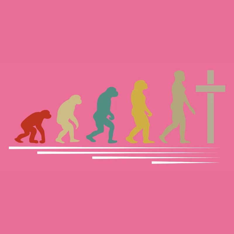 L’évolution chrétienne du singe à Jésus