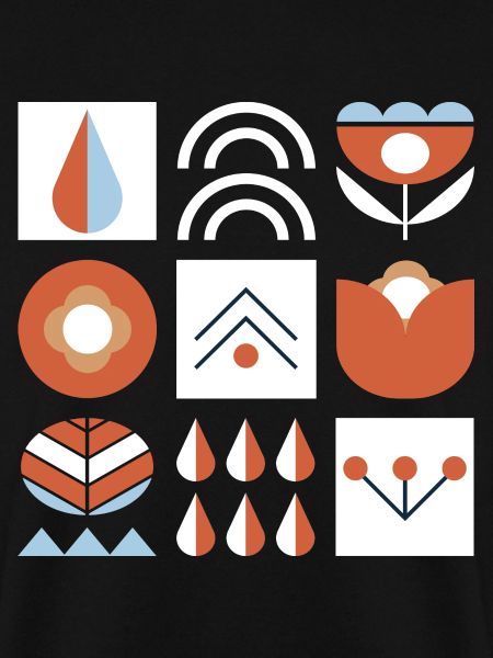 Geometric Nature Graphic