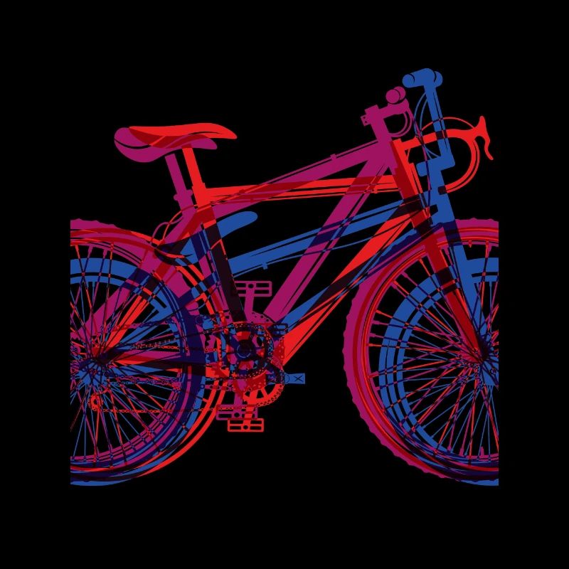 Cooles Fahrrad Design groß