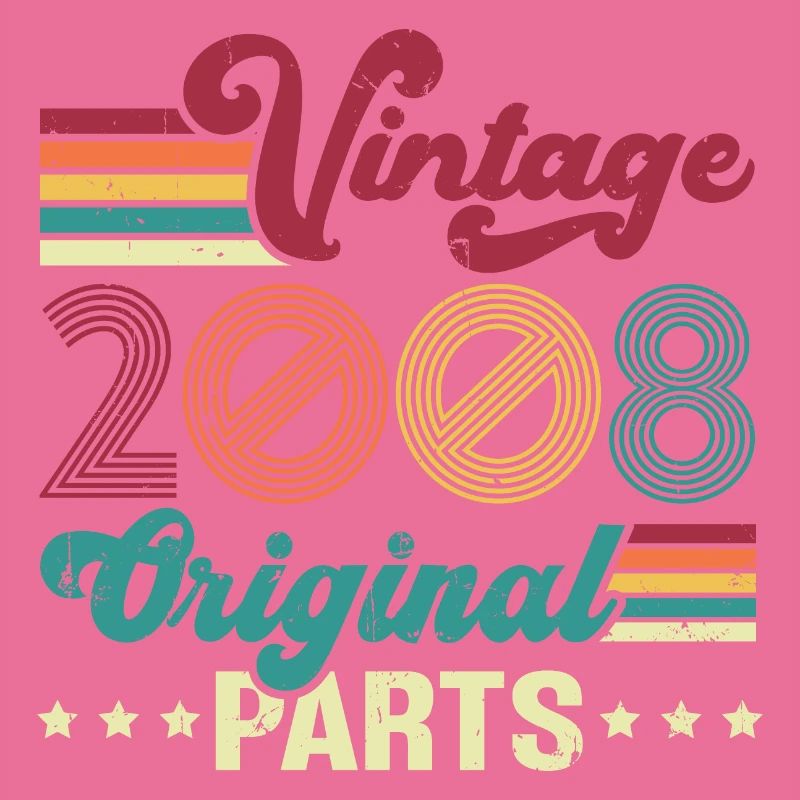 Vintage 2008 Original, Geburtstagsgeschenk