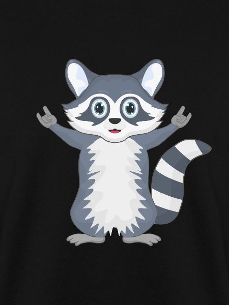 Waschbär Rock Musik