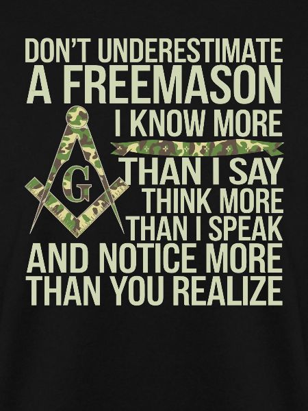 Mason Masonic Camo Freemason